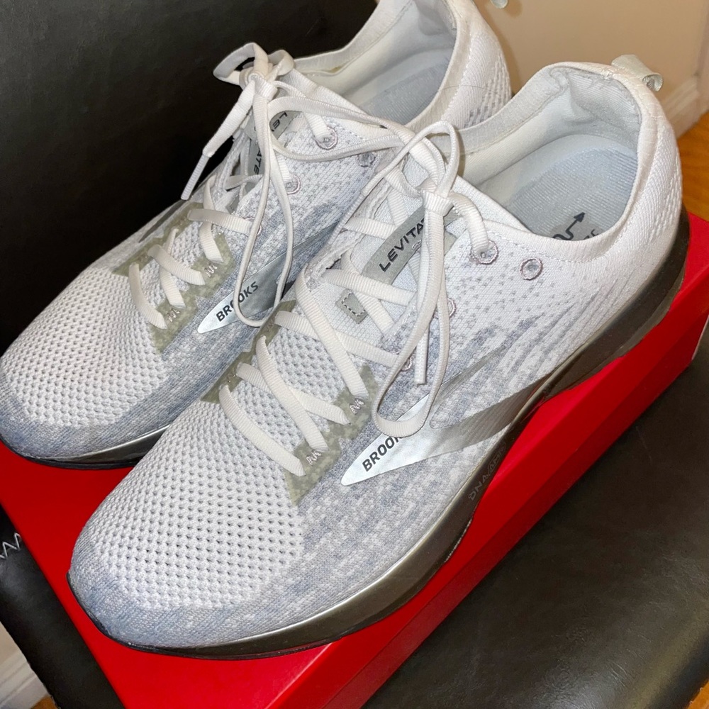 Worn mens brooks running shoes